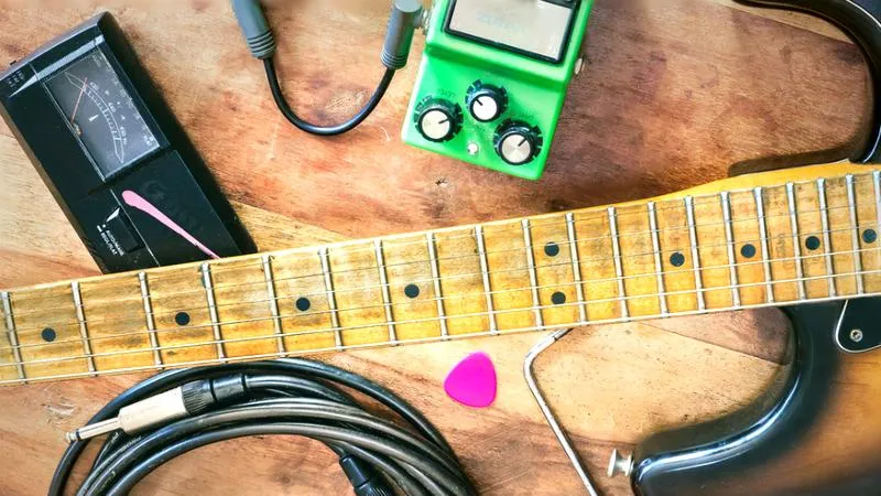 Akcesoria do gitary elektrycznej