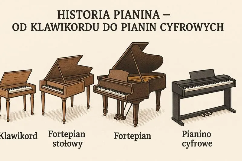 Budowa pianina i fortepianu