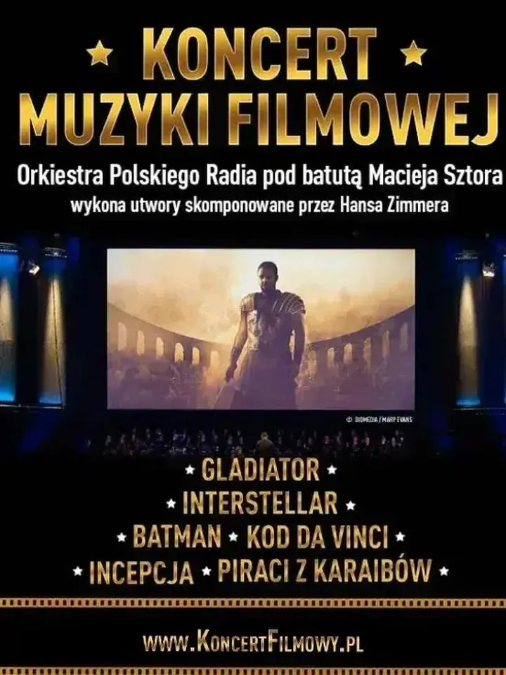 Muzyka filmowa w wykonaniu orkiestry symfonicznej