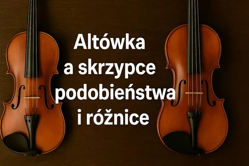 Różnice w skrzypcach i altówce