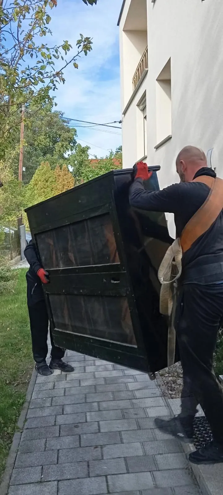 Transport pianina krok po kroku